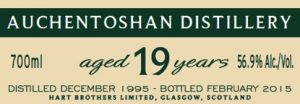 Auchentoshan 19 Year Old
