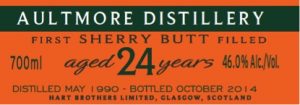 Aultmore 24 Year Old