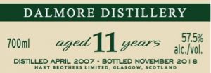 Dalmore 11 Year Old