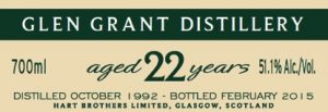 Glen Grant 22 Year Old