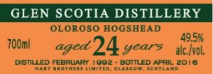 Glen Scotia 24 Year Old