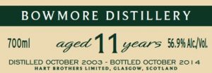 Bowmore 11 Year Old