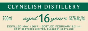 Clynelish 16 Year Old