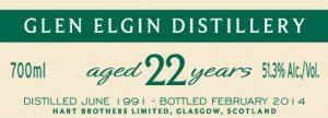 Glen Elgin 22 Year Old