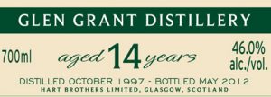 Glen Grant 14 Year Old