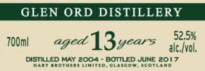 Glen Ord 13 Year Old