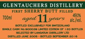 Glentauchers 11 Year Old