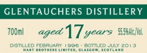 Glentauchers 17 Year Old