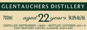 Glentauchers 22 Year Old