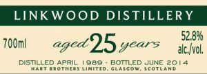 Linkwood 25 Year Old