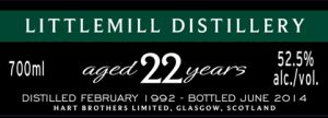 Littlemill 22 Year Old